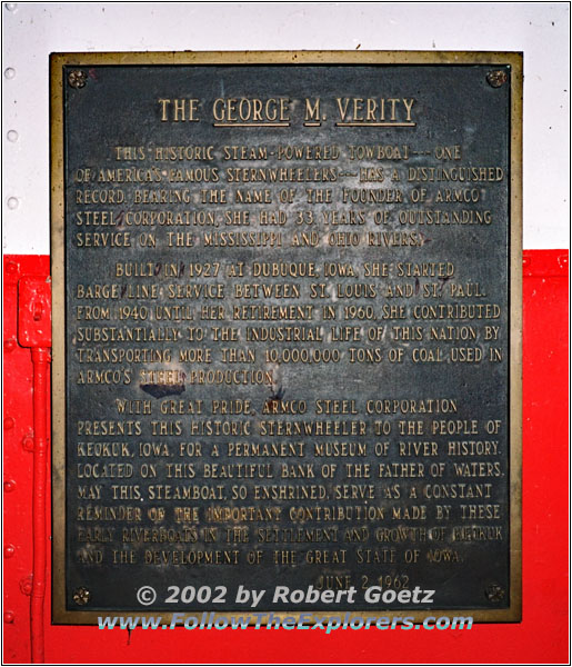 George M. Verity, Keokuk, IA George M. Verity, Keokuk, IA
