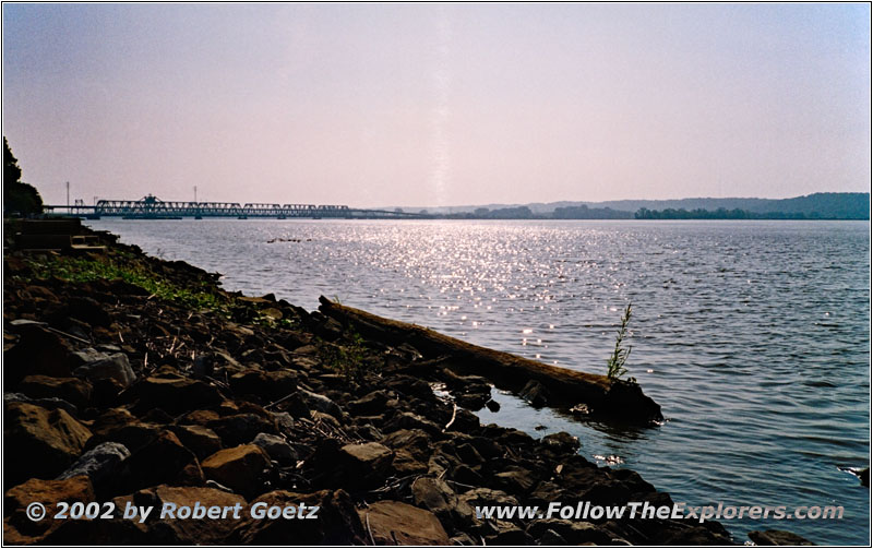 Park Fort Madison, Mississippi River, Iowa