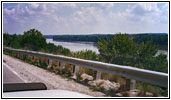 Mississippi River am Highway 22, Iowa