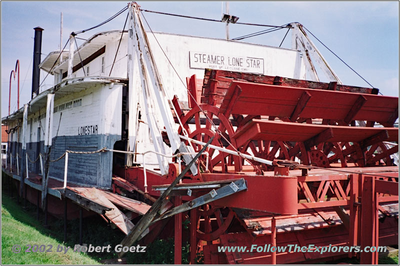 Buffalo Bill Museum, Steamer Lonestar, Iowa