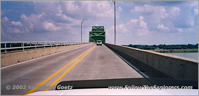 Mississippi River, Highway 136, IA Mississippi River, Highway 136, IA