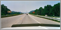Highway 18, Mississippi River, WI Highway 18, Mississippi River, WI