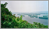 Mississippi River, Pikes Peak State Park, IA Mississippi River, Pikes Peak State Park, IA