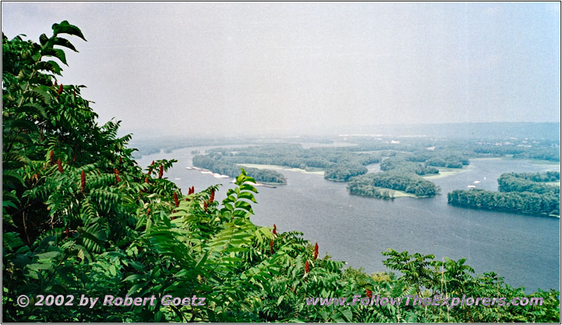 Mississippi River, Pikes Peak State Park, IA Mississippi River, Pikes Peak State Park, IA