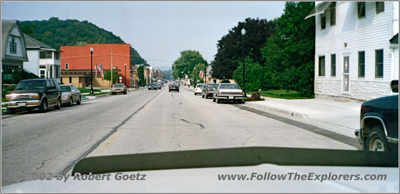 McGregor, Main Street, Highway 76, IA