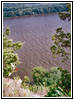 Mississippi River, Hanging Rock, Effigy Mounds, IA