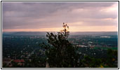 Sonnenuntergang Grandad Bluff Park, La Crosse, Wisconsin