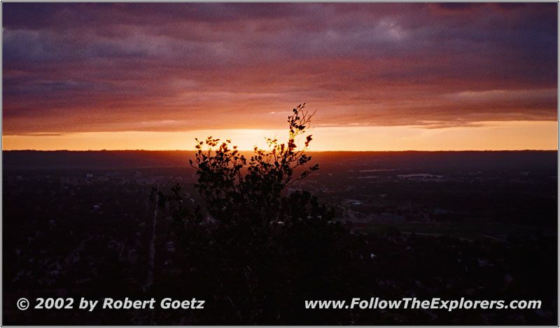 Sunset Grandad Bluff Park, La Crosse, WI