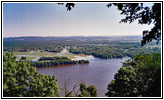 Mississippi River, Great River Bluffs State Park, Minnesota