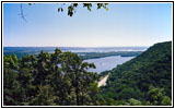 Mississippi River, Great River Bluffs State Park, Minnesota