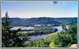 Mississippi River, Bradys Bluff Trail, Perrot State Park, WI Mississippi River, Bradys Bluff Trail, Perrot State Park, WI