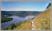 Mississippi River, Bradys Bluff Trail, Perrot State Park, WI Mississippi River, Bradys Bluff Trail, Perrot State Park, WI
