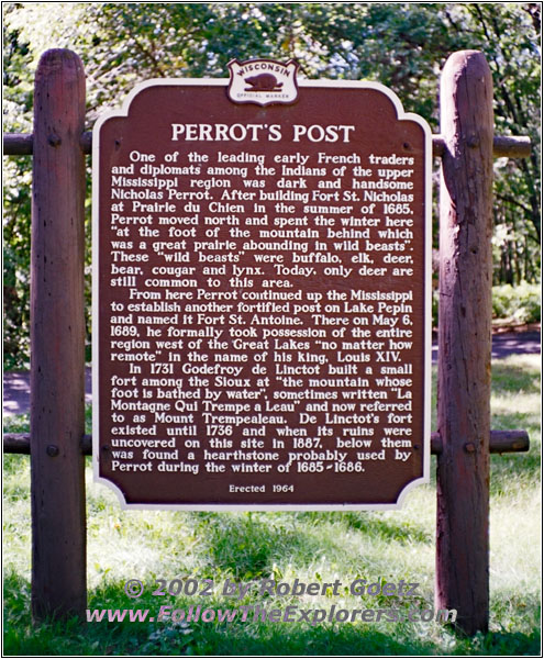 Perrot’s Post, Perrot State Park, WI