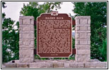 Marker Maiden Rock, Lake Pepin, WI