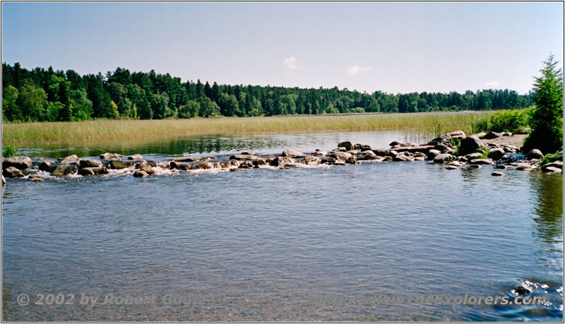 Ursprung Mississippi River, Lake Itasca State Park, Minnesota