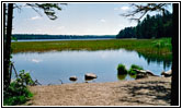 Ursprung Mississippi River, Lake Itasca State Park, Minnesota