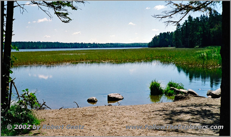 Ursprung Mississippi River, Lake Itasca State Park, Minnesota